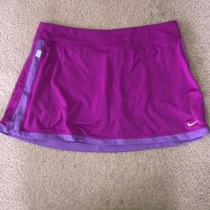 Purple Nike Dri-Fit Skort